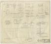 Technical Drawing: Winters School Field House, Winters, Texas: Miscellaneous Details