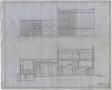 Technical Drawing: High School Building Midland, Texas: Elevation and Section