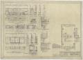 Technical Drawing: Homemaking Building, Haskell, Texas: Laboratory Plans