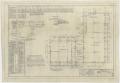 Technical Drawing: Shop Building, Haskell, Texas: Foundation Plan