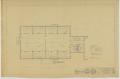 Primary view of First Baptist Church Educational Building, Breckenridge, Texas: Second Floor Mechanical Plan