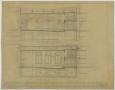 Technical Drawing: First Methodist Episcopal Church, De Leon, Texas: Sections