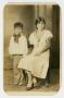 Postcard: [Portrait of Mother and Son]