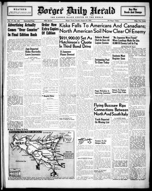 Borger Daily Herald (Borger, Tex.), Vol. 17, No. 233, Ed. 1 Sunday, August 22, 1943