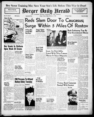 Borger Daily Herald (Borger, Tex.), Vol. 17, No. 65, Ed. 1 Sunday, February 7, 1943