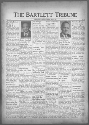 Primary view of object titled 'The Bartlett Tribune and News (Bartlett, Tex.), Vol. 73, No. 24, Ed. 1, Thursday, April 21, 1960'.