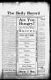 Newspaper: The Daily Record (Clifton, Tex.), Vol. 1, No. 2, Ed. 1 Tuesday, Augus…