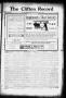 Newspaper: The Clifton Record (Clifton, Tex.), Vol. 22, No. 3, Ed. 1 Friday, Apr…