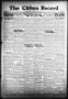Newspaper: The Clifton Record (Clifton, Tex.), Vol. 40, No. 7, Ed. 1 Friday, Apr…