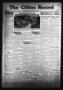 Newspaper: The Clifton Record (Clifton, Tex.), Vol. 40, No. 2, Ed. 1 Friday, Mar…