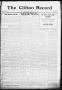 Newspaper: The Clifton Record (Clifton, Tex.), Vol. 37, No. 36, Ed. 1 Friday, No…
