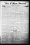 Newspaper: The Clifton Record (Clifton, Tex.), Vol. 38, No. 30, Ed. 1 Friday, Se…