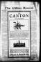 Newspaper: The Clifton Record (Clifton, Tex.), Vol. 12, No. 38, Ed. 1 Friday, Ja…