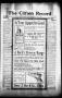 Newspaper: The Clifton Record (Clifton, Tex.), Vol. 13, No. 16, Ed. 1 Friday, Ju…