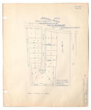 Primary view of object titled 'Map of Maxwell Place Being a Subdivision of Part of Block 207 in the City of Abilene, Texas [#2]'.