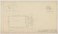 Technical Drawing: High School Building Alterations, Munday, Texas: Roof Plan