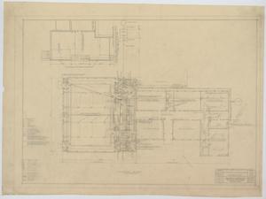 Primary view of object titled 'School Building Addition, Mentone, Texas: Mechanical Floor Plan'.