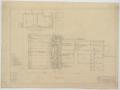 Technical Drawing: School Building Addition, Mentone, Texas: Mechanical Floor Plan