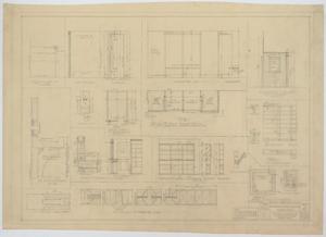 Primary view of object titled 'School Building Addition, Mentone, Texas: Miscellaneous Details'.