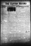 Newspaper: The Clifton Record (Clifton, Tex.), Vol. 52, No. 34, Ed. 1 Friday, Oc…