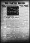 Newspaper: The Clifton Record (Clifton, Tex.), Vol. 44, No. 7, Ed. 1 Friday, Apr…