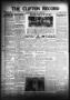 Newspaper: The Clifton Record (Clifton, Tex.), Vol. 52, No. 30, Ed. 1 Friday, Se…