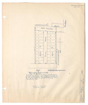Primary view of object titled 'Map of Wellington's Addition to the City of Abilene'.