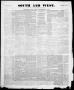 Newspaper: South and West (Austin, Tex.), Vol. 1, No. 1, Ed. 1, Tuesday, Decembe…