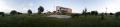 Photograph: Panoramic image of the west side of Apogee Stadium.