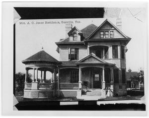 Primary view of object titled 'A. C. Jones Home'.