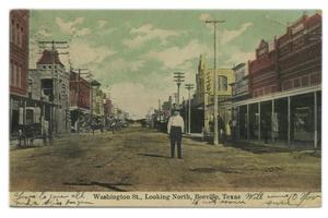 Primary view of object titled 'Beeville Main Street 1909'.
