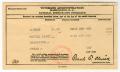 Text: [National Service Life Insurance Cards for Estill Yates]