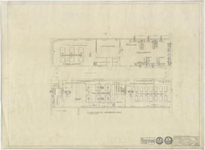 Primary view of object titled 'High School Building, Pecos, Texas: Floor Plan of Laboratory Wing'.