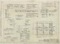 Technical Drawing: High School Building, Pecos, Texas: Miscellaneous Details