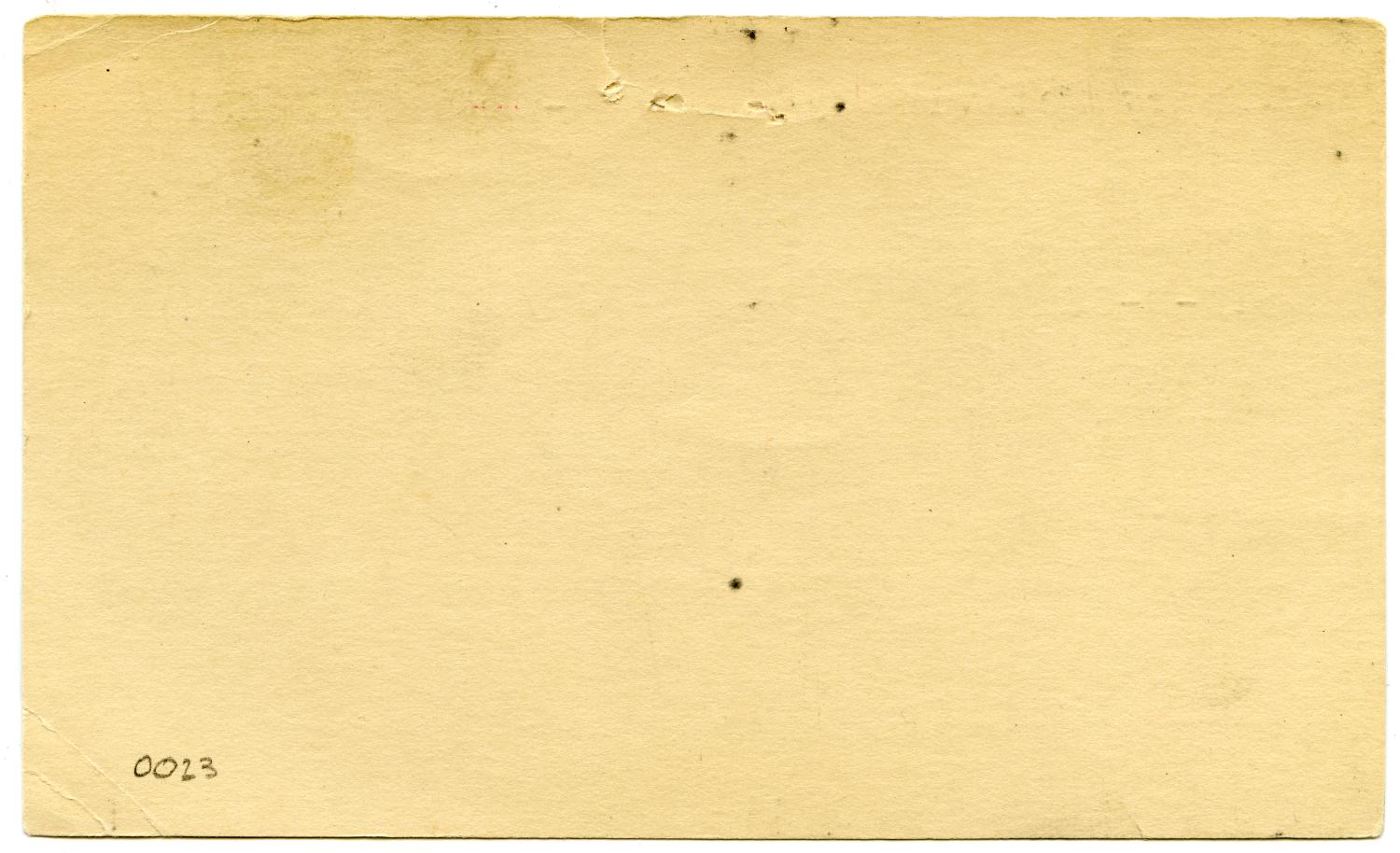 [Henry Methvin Oklahoma State Penitentiary Index Card, 1935]
                                                
                                                    [Sequence #]: 2 of 2
                                                
