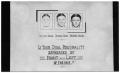 Primary view of [Clyde Barrow Dual Personality Mugshots - "Is Your Dual Personality Expressed by the Right and Left Side of the Face?"]