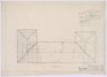 Technical Drawing: Pyron Consolidated County Line Rural High School, Pyron, Texas: Roof …