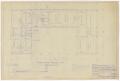 Technical Drawing: Sterling County Courthouse: Third Floor Framing Plan