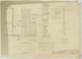Technical Drawing: School Building, Hermleigh, Texas: Various Details