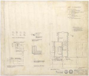 Primary view of object titled 'Hermleigh High School: Plot Plan and Index'.