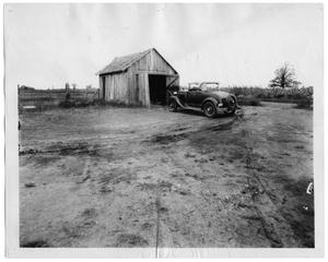 Primary view of object titled '[Garage at Armon Shannon Home]'.