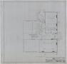 Technical Drawing: High School Building Addition, Rule, Texas: First Floor Plan