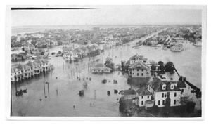 Primary view of object titled '[Aerial View of Flood Waters]'.