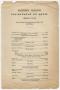 Pamphlet: [Recital Program: Department of Music, 1934]