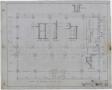 Technical Drawing: High School Building, Archer City, Texas: Footing and basement Framin…