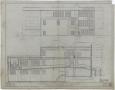 Technical Drawing: Big Lake High School: Elevation and Section