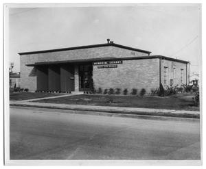 Primary view of object titled '[Port Arthur Public Library West Side Branch]'.