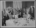 Thumbnail image of item number 1 in: '[Group of men dining at a Houston hotel]'.