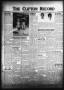 Newspaper: The Clifton Record (Clifton, Tex.), Vol. 58, No. 14, Ed. 1 Friday, Ma…