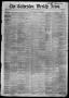 Thumbnail image of item number 1 in: 'Galveston Weekly News (Galveston, Tex.), Vol. 13, No. 18, Ed. 1, Tuesday, July 22, 1856'.